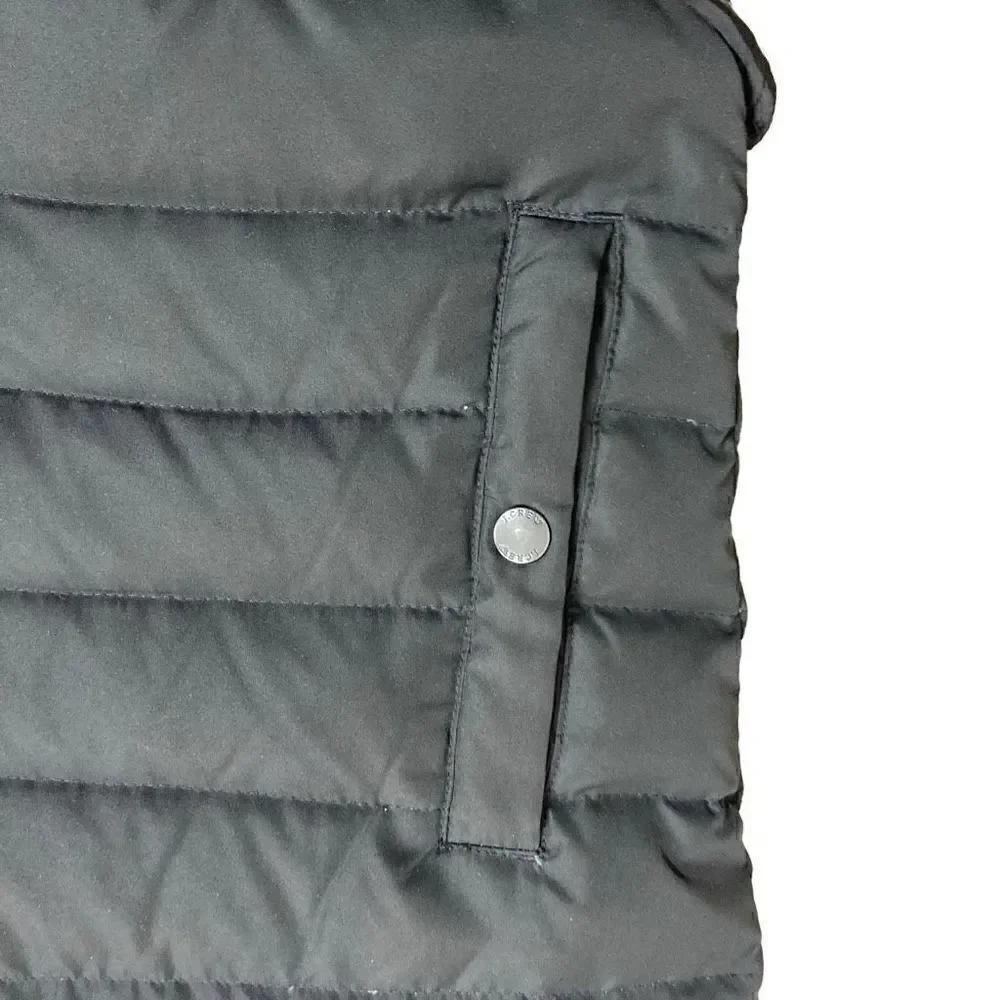 J. Crew Men’s XS Blue Black Puffer Vest Down Gorpcore Outdoors Women’s S